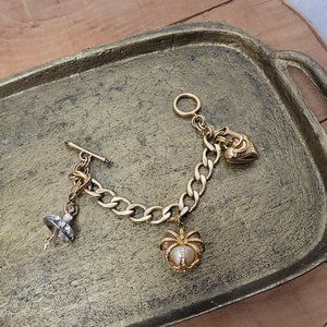 Vintage Juicy Couture Charm Bracelet  with extra charms